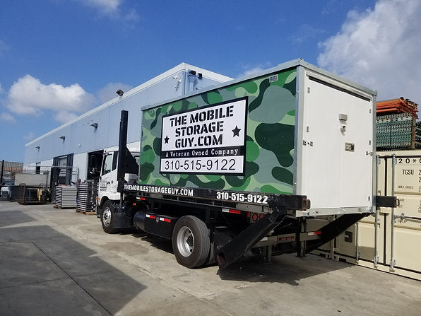 Load image into Gallery viewer, 8x16 Mobile Storage Unit Stored at TMSG Warehouse