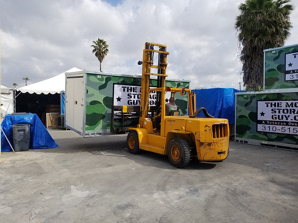 Load image into Gallery viewer, 8x16 Mobile Storage Unit Stored at TMSG Warehouse