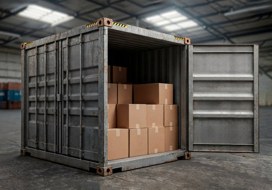 Renting a portable storage container delivered for convenient home storage