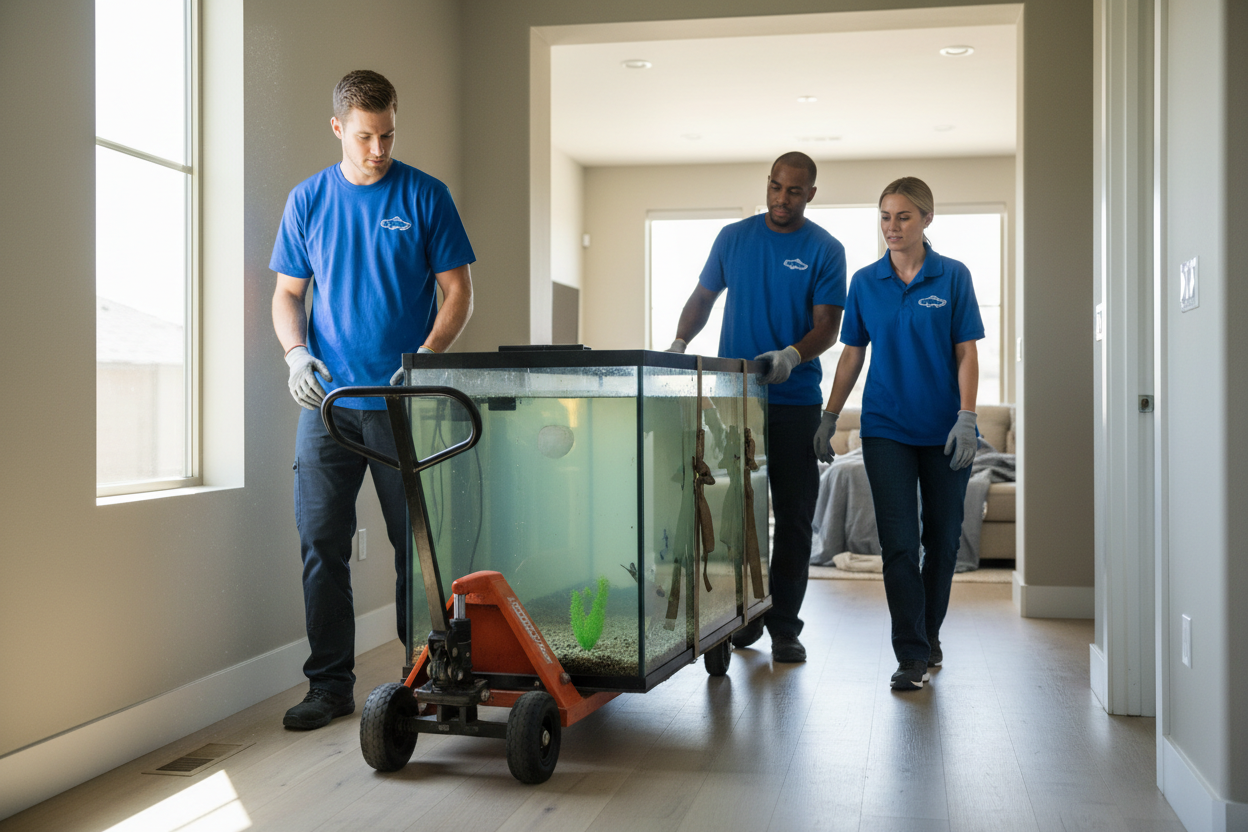 How to Move a Fish Tank – The Mobile Storage Guy