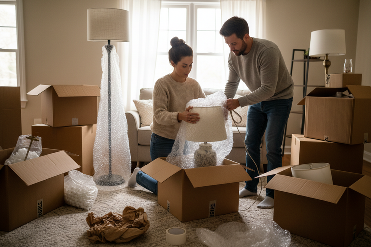 How to Pack Lamps for Moving