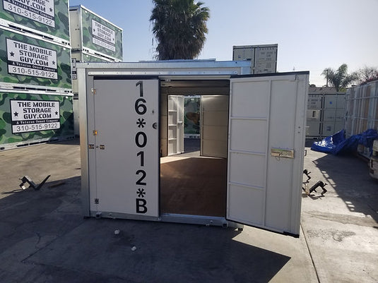 8x16 Mobile Storage Pod Double-Sided Opening Stored at YOUR Place