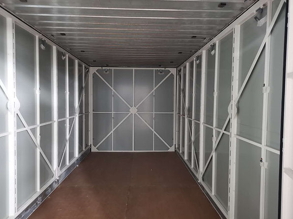 Load image into Gallery viewer, 8x16 Mobile Storage Pod Stored at TMSG Warehouse
