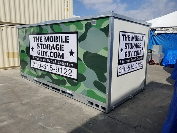 8x8 Mobile Storage Pod Stored at TMSG Warehouse