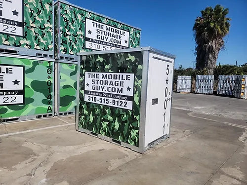 5x8 Mobile Storage Pod Stored at TMSG Warehouse