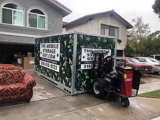 8x16 Mobile Storage Pod Stored at YOUR Place