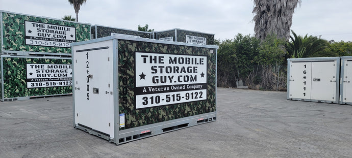 8x12 Mobile Storage Pod Stored at TMSG Warehouse