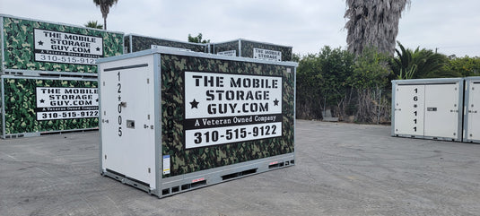 8x12 Mobile Storage Pod Stored at YOUR Place