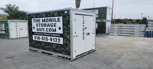 8x12 Mobile Storage Pod Stored at TMSG Warehouse