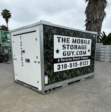 8x12 Mobile Storage Pod Stored at TMSG Warehouse