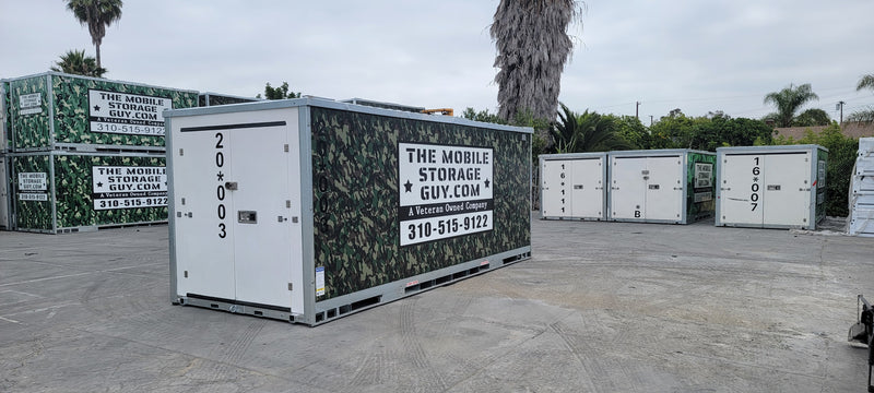 Load image into Gallery viewer, 8x20 Mobile Storage Pod Stored at TMSG Warehouse
